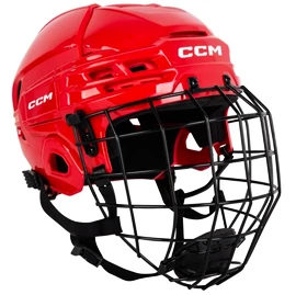 IJshockeyhelm CCM Tacks 70 Combo red Senior