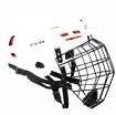 IJshockeyhelm CCM Tacks 70 Combo White  Senior