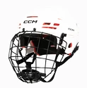 IJshockeyhelm CCM Tacks 70 Combo White  Senior
