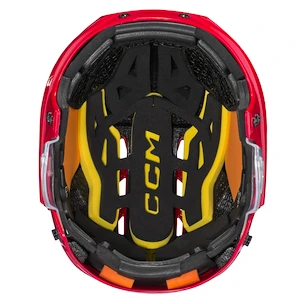 IJshockeyhelm CCM Tacks 720 Red Senior S, Rood