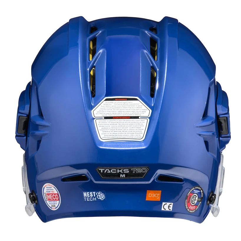IJshockeyhelm CCM Tacks 720 Royal Senior L, Blauw