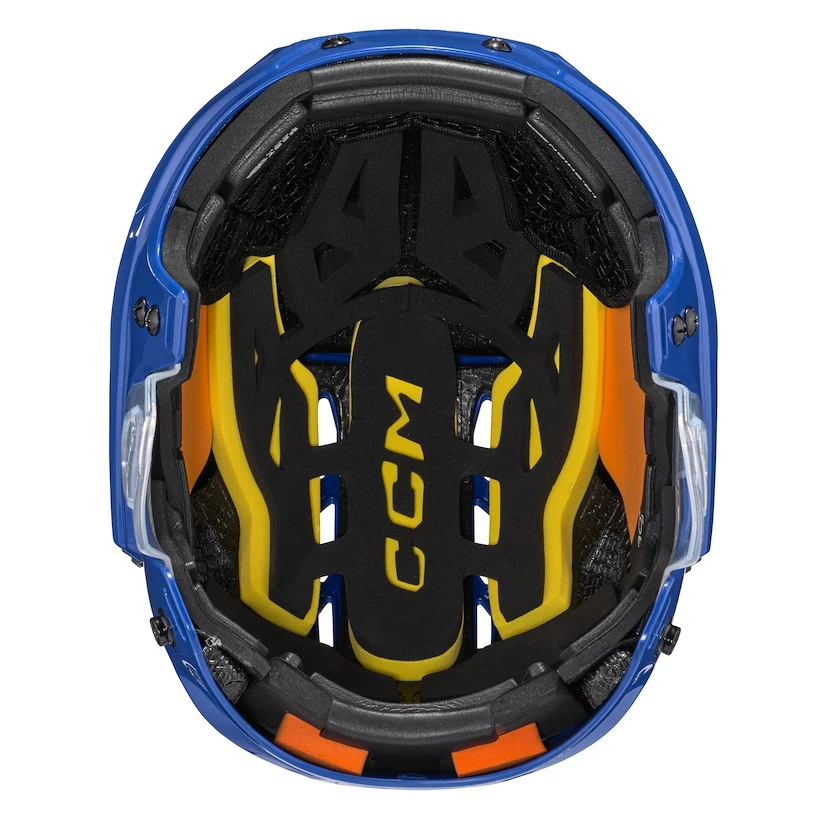 IJshockeyhelm CCM Tacks 720 Royal Senior L, Blauw