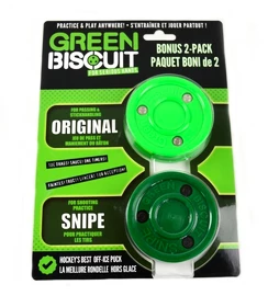 IJshockeypuck Green Biscuit