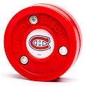 IJshockeypuck Green Biscuit  Montreal Canadiens Red
