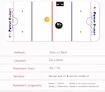 IJshockeyset Potent Hockey  Super Power Shooting Pad