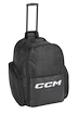 IJshockeytas op wielen CCM  Wheel Backpack 18 Black Senior
