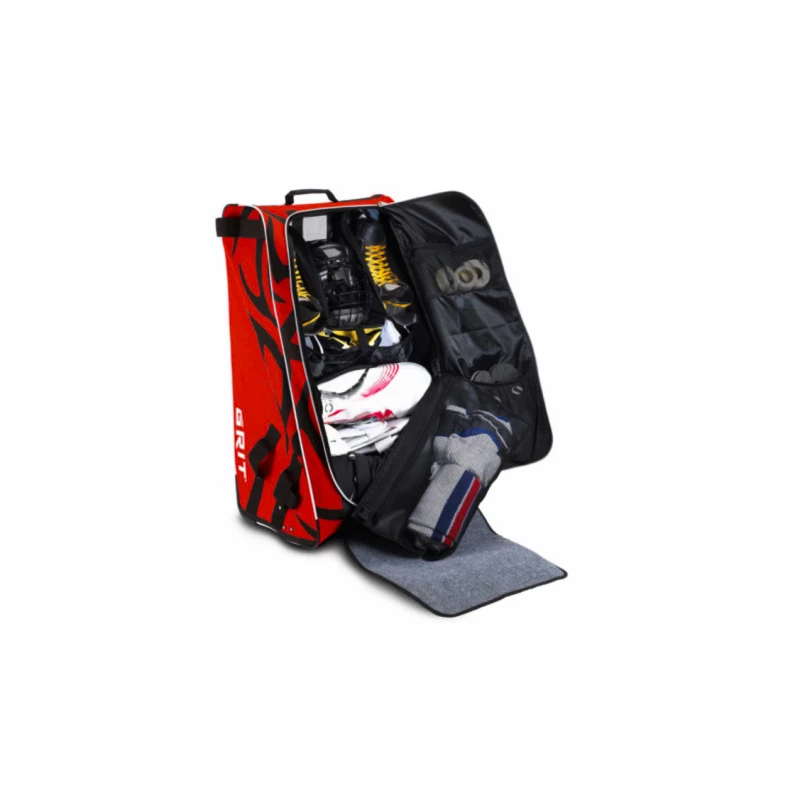IJshockeytas op wielen Grit  HTFX Black Senior