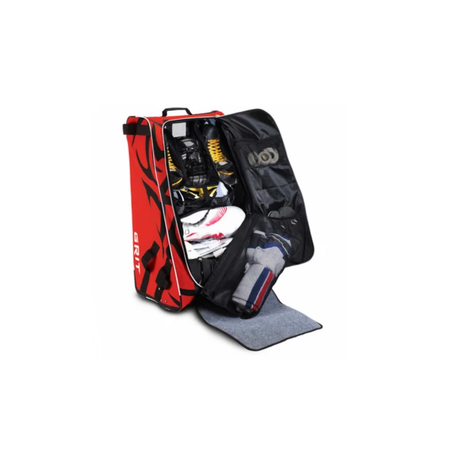 IJshockeytas op wielen Grit  HTFX Black Senior