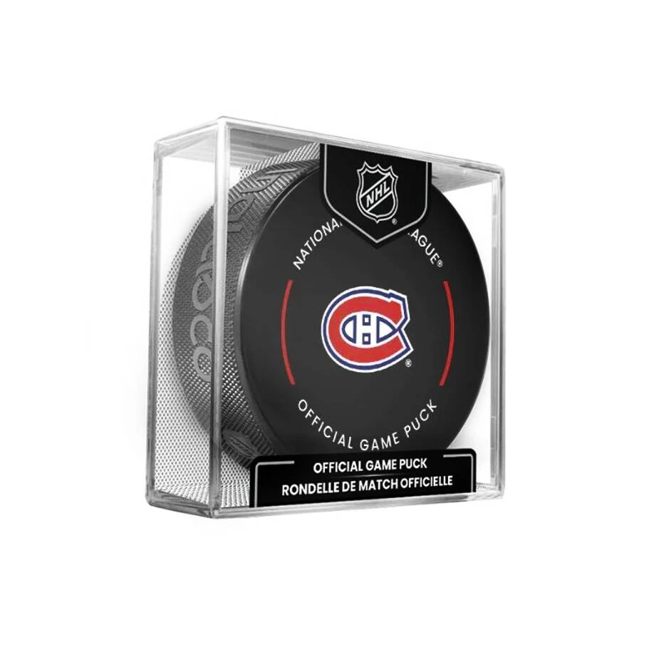 Inglasco Inc.  Official Game Puck Montreal Canadiens