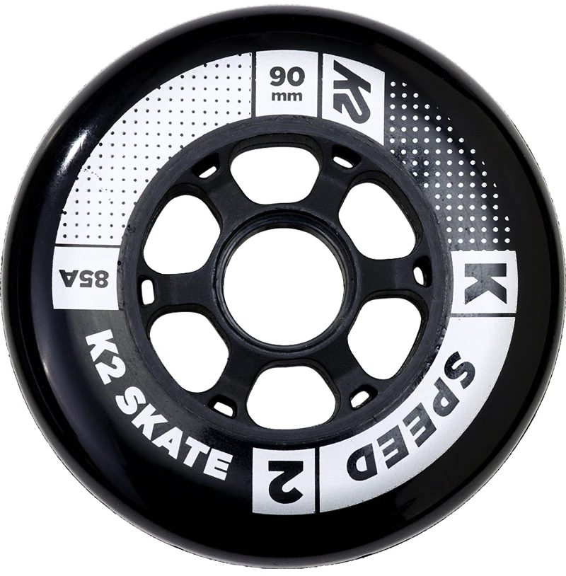 Inline wielen K2  90 mm 85A 4-Pack