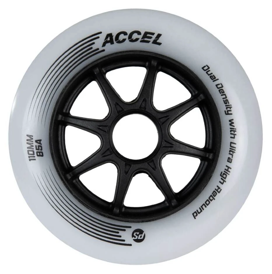 Inline wielen Powerslide  Accel 90 mm / 85A 8-Pack