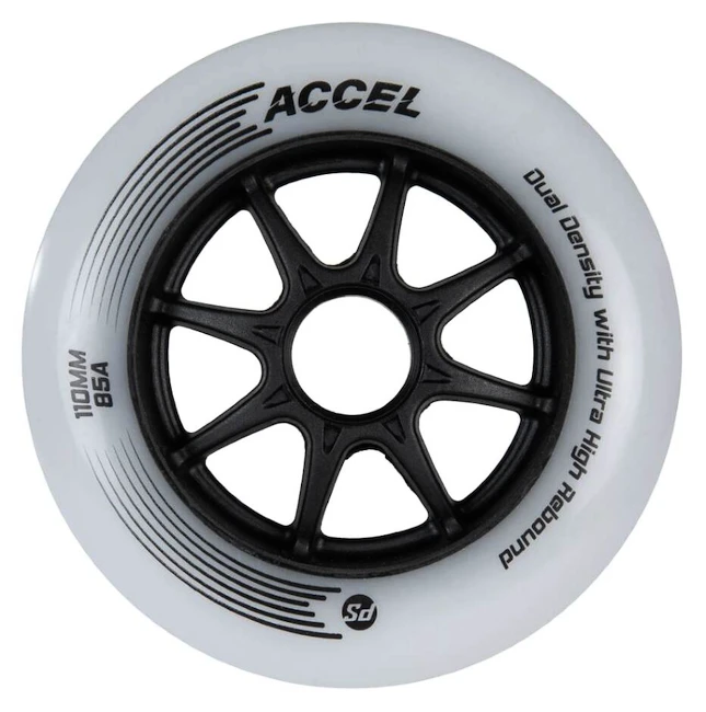 Inline wielen Powerslide  Accel 90 mm / 85A 8-Pack