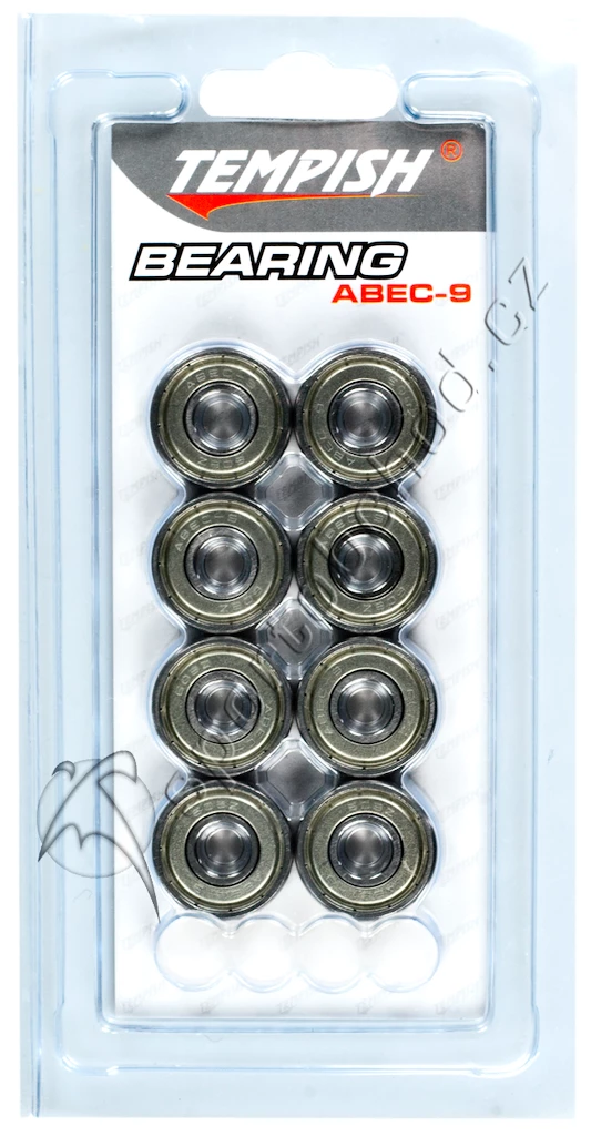 Inline wielen Tempish Radical 84 mm 84A 8-Pack + ABEC 9 16-Pack