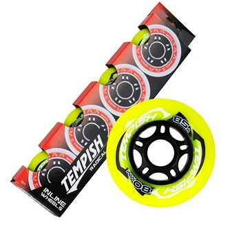 Inline wielen Tempish  RADICAL Color 80 mm 85A 4-Pack  Groen