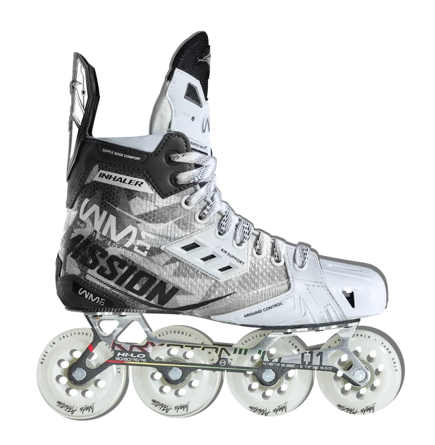 Inlinehockey schaatsen Mission  RH Inhaller WM01 Senior EUR 42, D (normaal been)