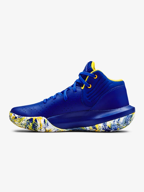 Jongens basketbalschoenen Under Armour  GS Jet '21-BLU