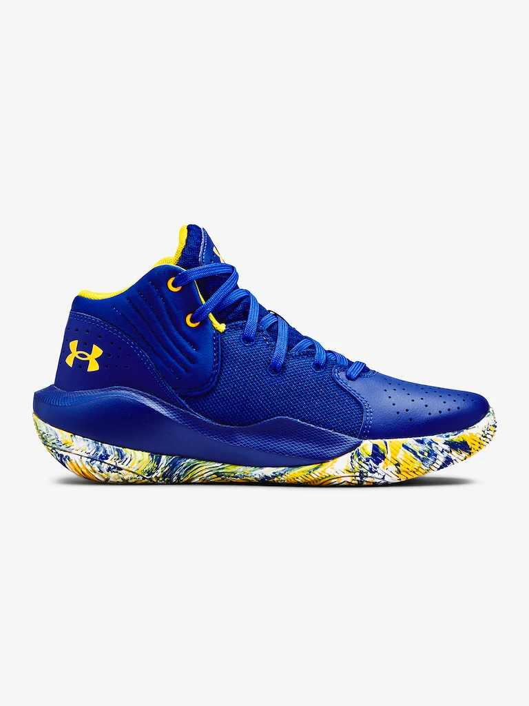 Jongens basketbalschoenen Under Armour  GS Jet '21-BLU