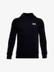Jongens hoodie Under Armour  RIVAL COTTON HOODIE black S