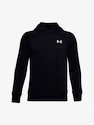 Jongens hoodie Under Armour  RIVAL COTTON HOODIE black S