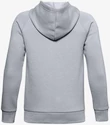 Jongens hoodie Under Armour  RIVAL COTTON HOODIE grey