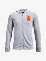 Jongens hoodie Under Armour  Rival Terry FZ Hoodie-GRY