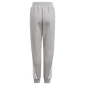 Jongens joggingbroek adidas  Future Icons 3-Stripes Tapered-Leg Pants Medium Grey Heather