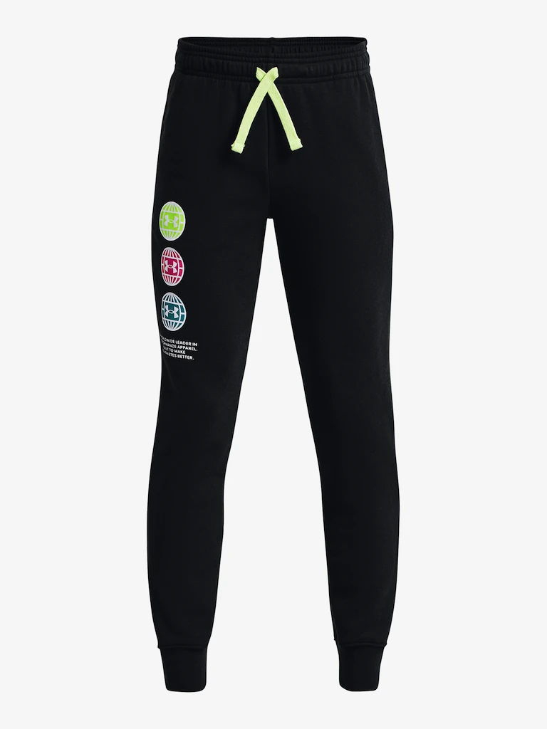 Jongens joggingbroek Under Armour  Rival Flc ANAML Jogger-BLK