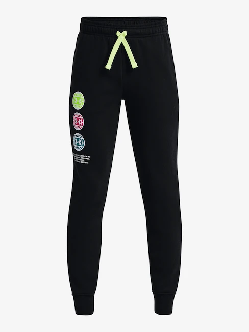 Jongens joggingbroek Under Armour  Rival Flc ANAML Jogger-BLK