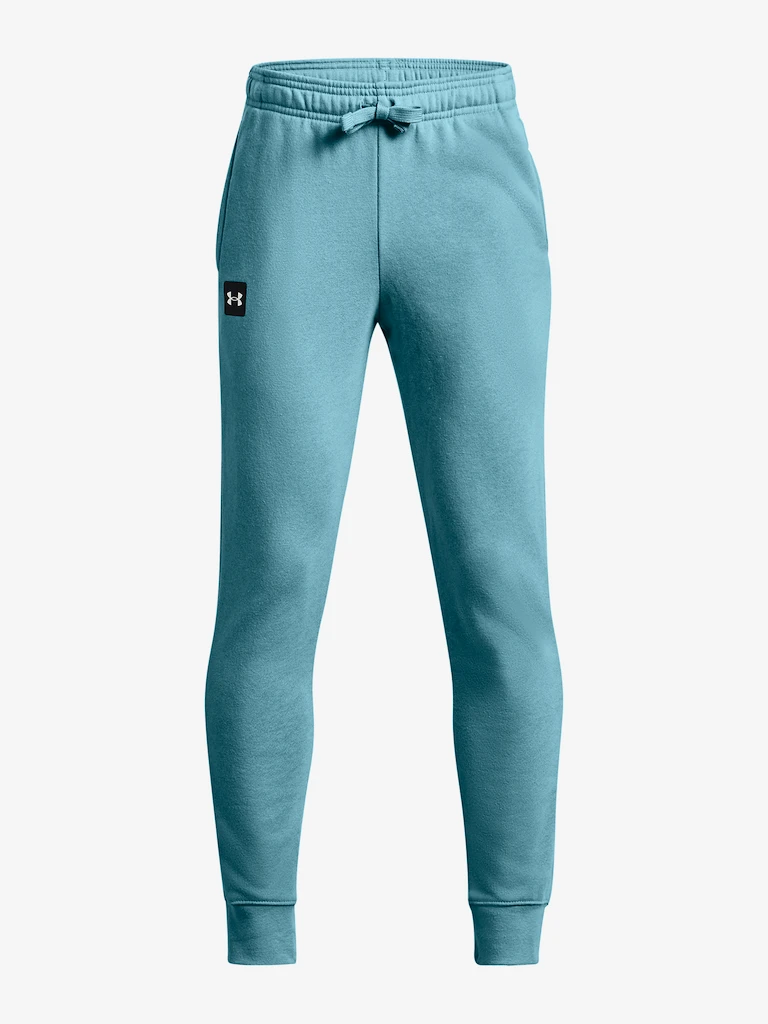Jongens joggingbroek Under Armour  RIVAL FLEECE JOGGERS-BLU