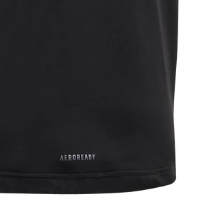 Jongens T-shirt adidas Aeroready Graphic Tee Black