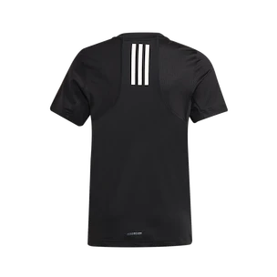 Jongens T-shirt adidas Aeroready Graphic Tee Black