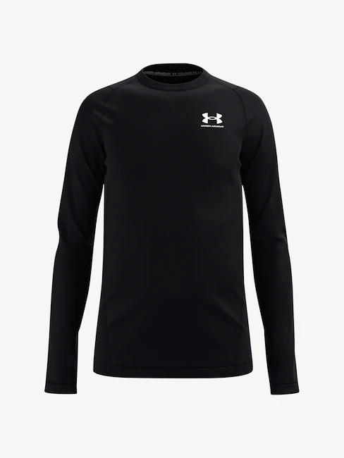 Jongens T-shirt Under Armour ColdGear LS-BLK