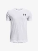 Jongens T-shirt Under Armour  SPORTSTYLE LEFT CHEST SS-WHT S
