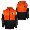 Jongensjack Outerstuff  GOAL LINE STANCE FZ WINDBREAKE PHILADELPHIA FLYERS L