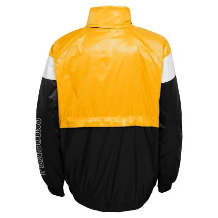Jongensjack Outerstuff  GOAL LINE STANCE FZ WINDBREAKE PITTSBURGH PENGUINS