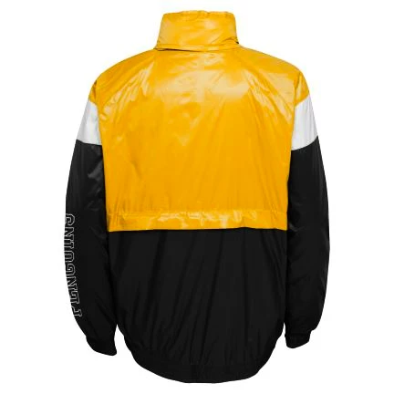 Jongensjack Outerstuff  GOAL LINE STANCE FZ WINDBREAKE PITTSBURGH PENGUINS XL