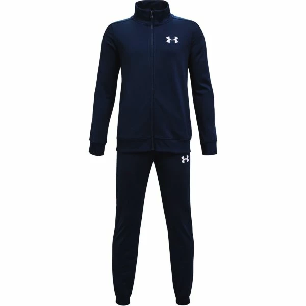 Jongensset Under Armour  Knit Track Suit blue Academy