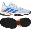 Junior tennisschoenen adidas Barricade K Blue/White