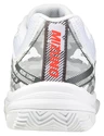 Junior tennisschoenen Mizuno  Breakshot 3 CC White/IgnititonRed