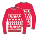 Kersttrui CCM Holiday HOLIDAY UGLY SWEATER Red