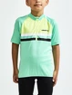 Kinder fietsshirt Craft Keep WARM Bike Junior green