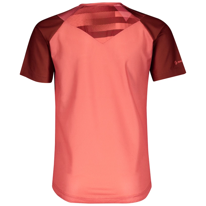 Kinder fietsshirt Scott   Jr Trail 20 S/Sl Brick Red/Rust Red 152 cm