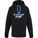 Kinder hoodie Babolat  Exercise Hood Sweat Jr Black 10 - 12 jaar