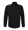 Kinder hoodie CCM  LOCKER ROOM FLEECE 1/4 ZIP Black
