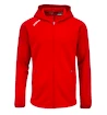 Kinder hoodie CCM  LOCKER ROOM FLEECE FULL ZIP HOODIE red