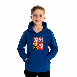 Kinder hoodie Kappa Logo Nathan Statní Znak Potisk Royal
