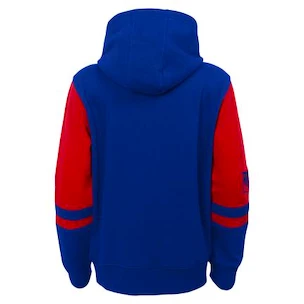 Kinder hoodie Outerstuff  FACEOFF FULL ZIP FLEECE HOODIE   NEW YORK RANGERS