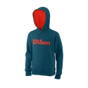 Kinder hoodie Wilson  Script Cotton Hoody Y Blue Coral