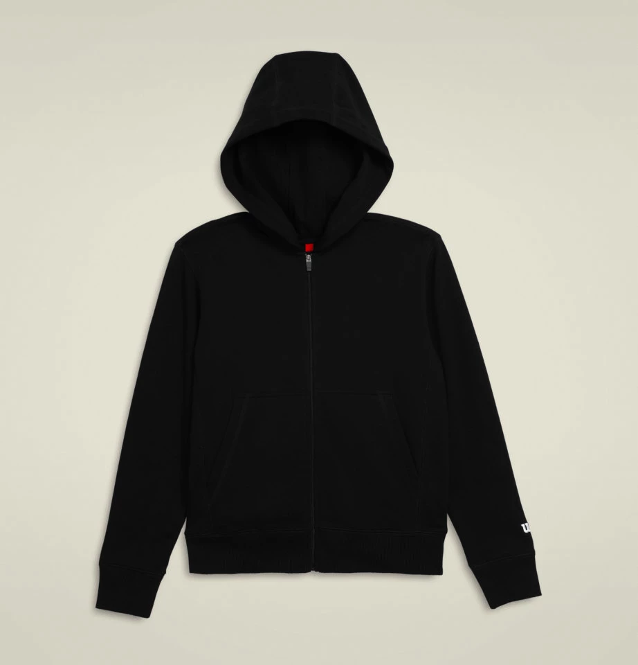 Kinder hoodie Wilson  Youth  Team Zip Hoodie Black