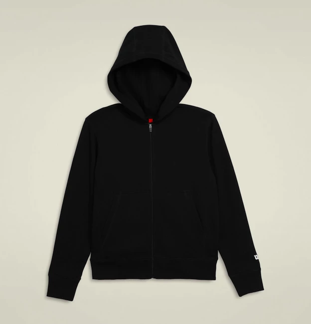 Kinder hoodie Wilson  Youth  Team Zip Hoodie Black